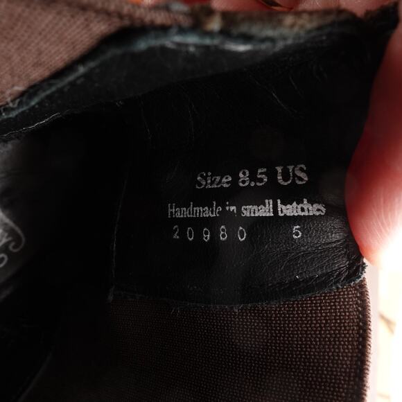 Thursday Boot Company Womens SZ 8.5 Brown Duchess Chelsea Suede Pull On Western - Picture 15 of 15